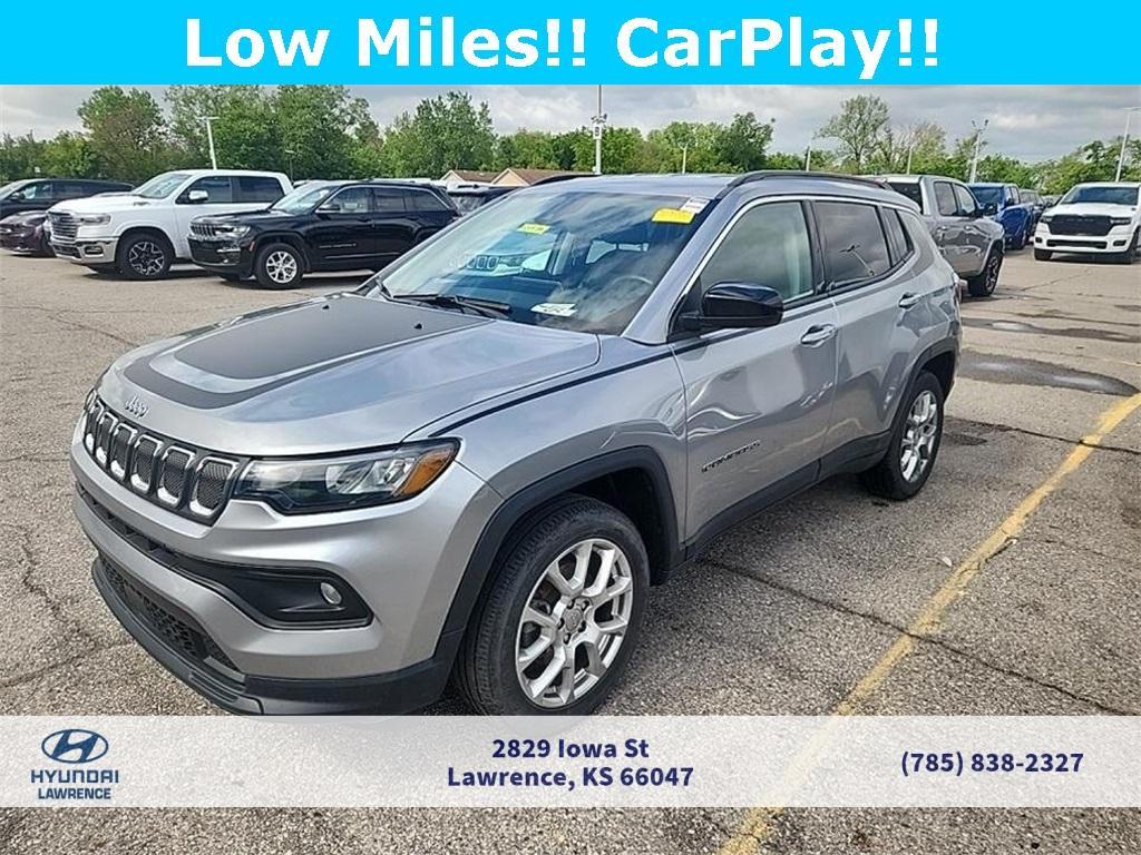 used 2022 Jeep Compass car, priced at $23,106