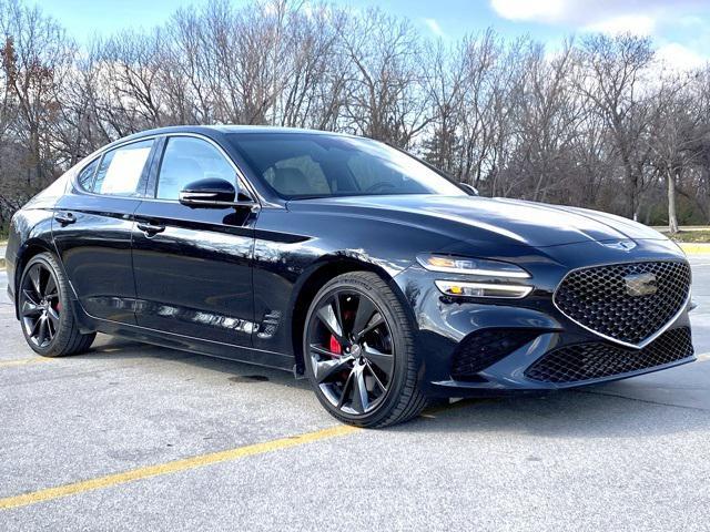 used 2023 Genesis G70 car, priced at $37,400