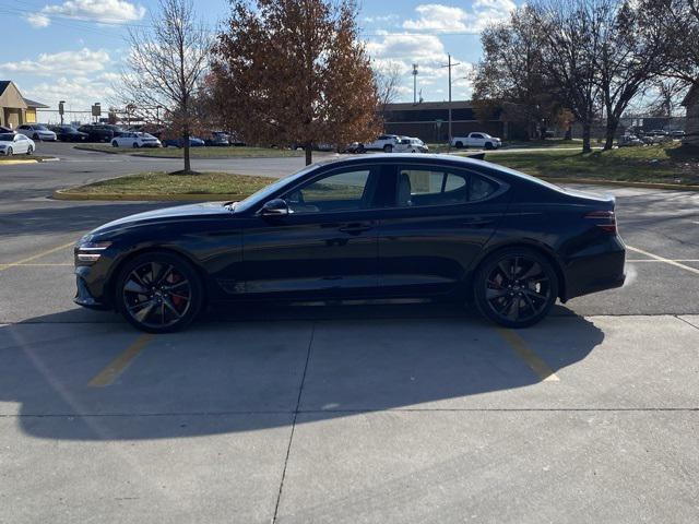 used 2023 Genesis G70 car, priced at $37,400