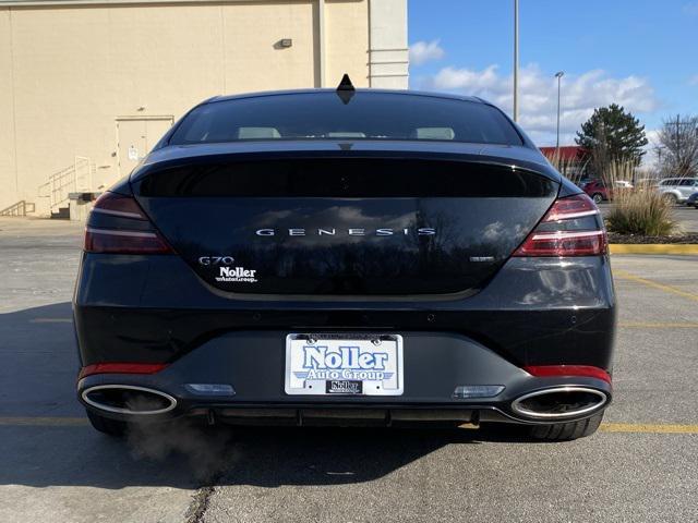 used 2023 Genesis G70 car, priced at $37,400