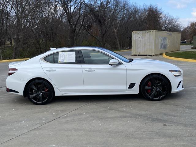 used 2023 Genesis G70 car, priced at $37,400