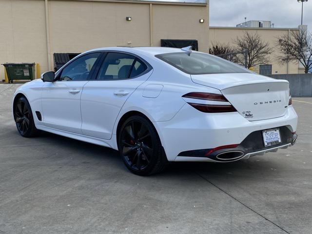 used 2023 Genesis G70 car, priced at $37,400