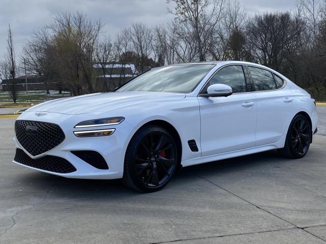 used 2023 Genesis G70 car, priced at $37,400