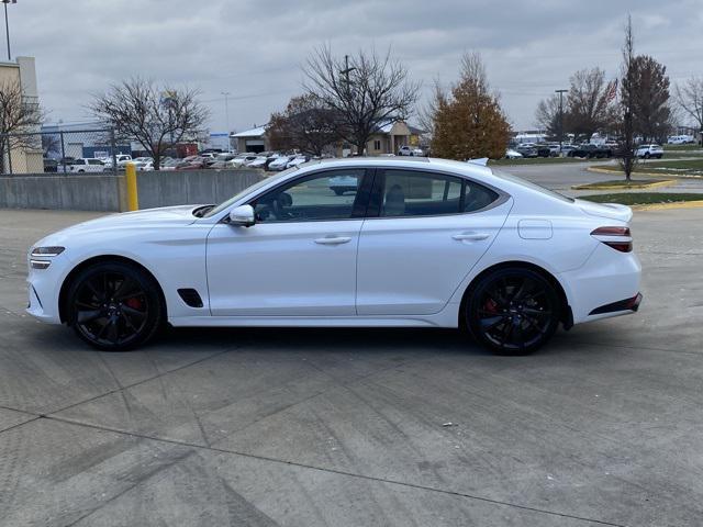 used 2023 Genesis G70 car, priced at $37,400