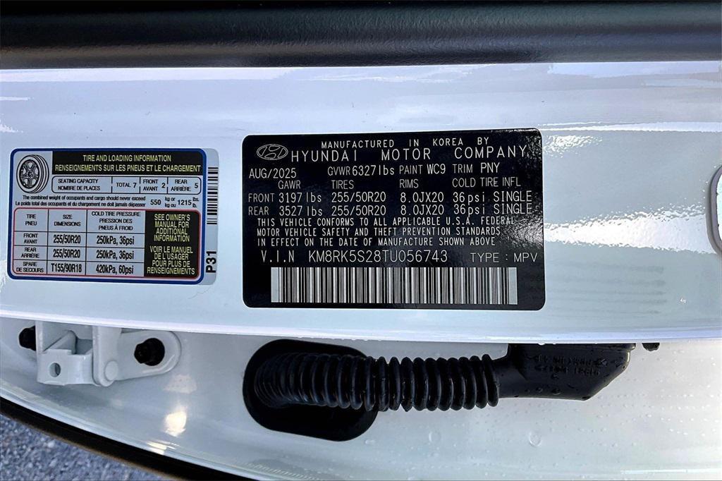 new 2026 Hyundai Palisade car, priced at $50,335