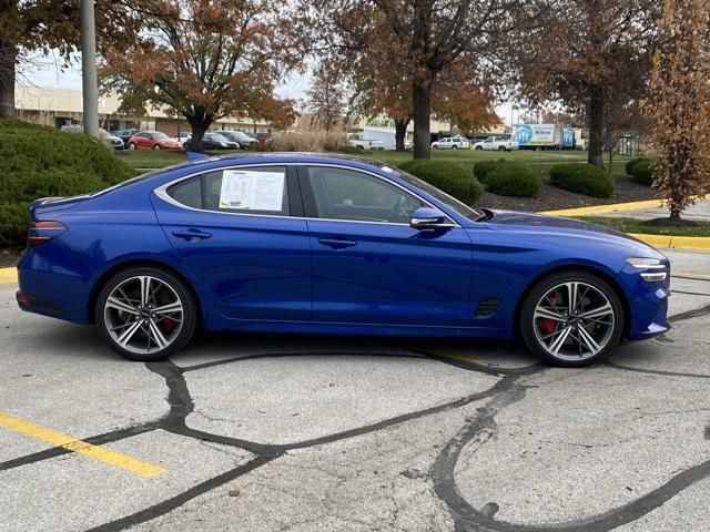 used 2024 Genesis G70 car, priced at $45,800