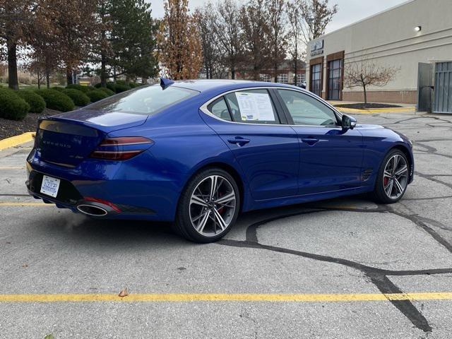 used 2024 Genesis G70 car, priced at $45,800