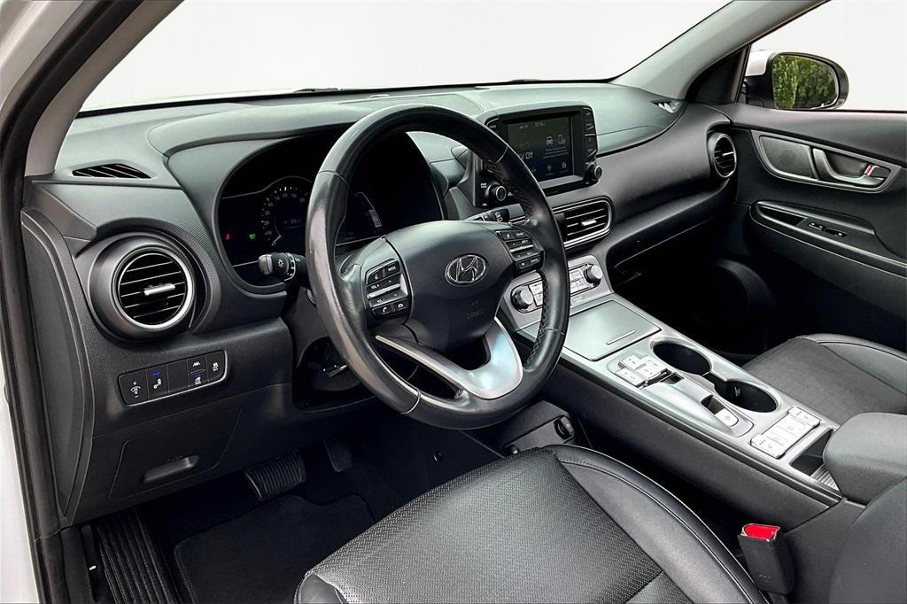 used 2021 Hyundai Kona EV car, priced at $22,101