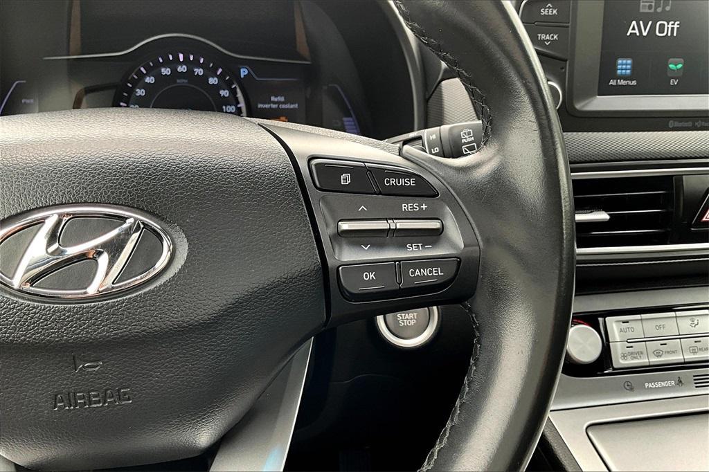 used 2021 Hyundai Kona EV car, priced at $22,101