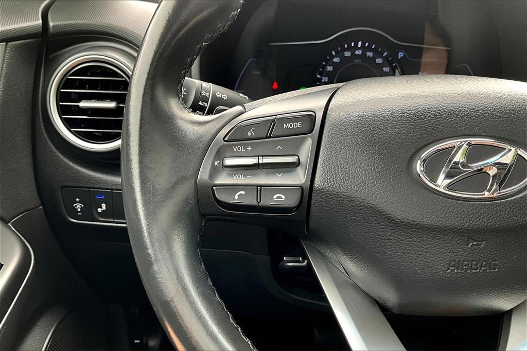 used 2021 Hyundai Kona EV car, priced at $22,101