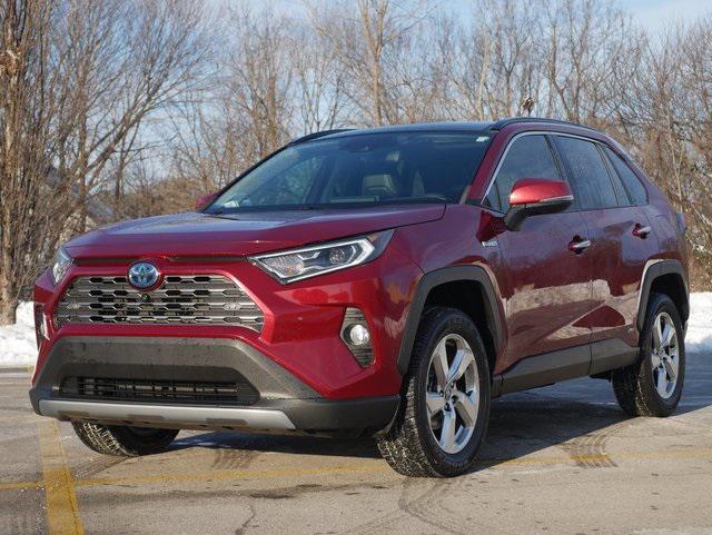 used 2020 Toyota RAV4 Hybrid car, priced at $29,300