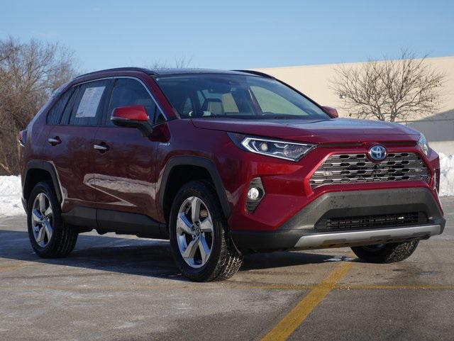 used 2020 Toyota RAV4 Hybrid car, priced at $29,300