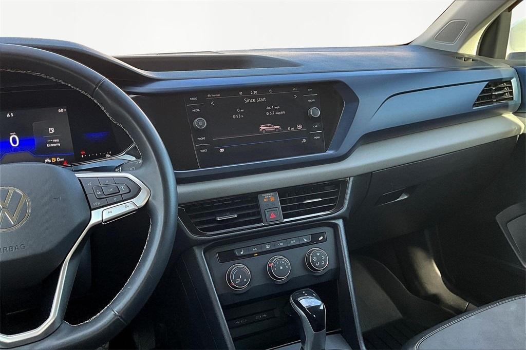 used 2022 Volkswagen Taos car, priced at $18,695