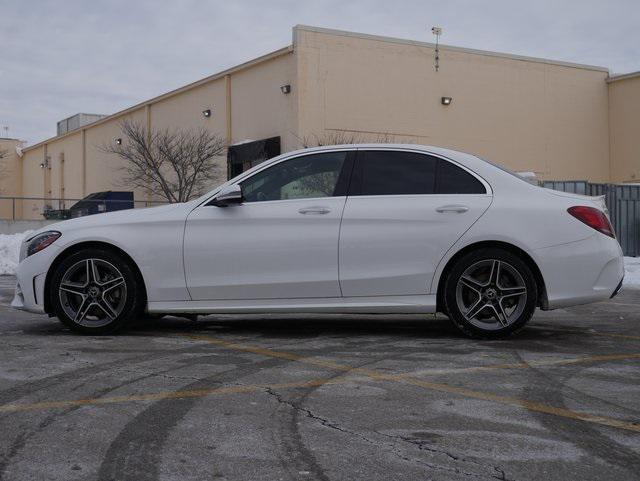 used 2021 Mercedes-Benz C-Class car, priced at $26,000