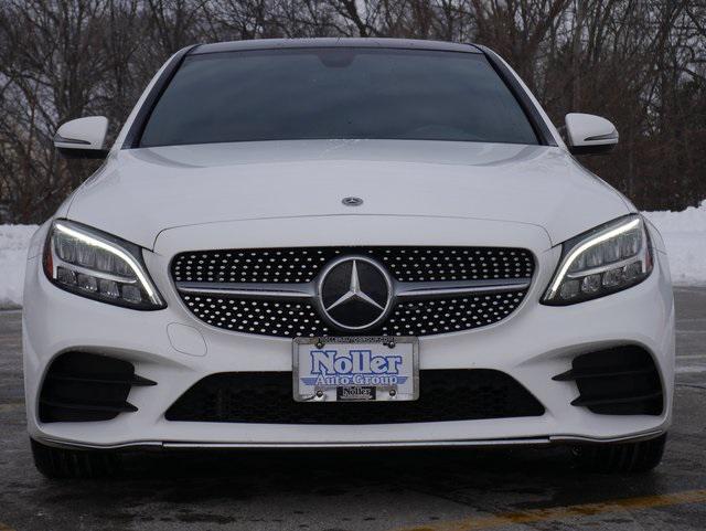 used 2021 Mercedes-Benz C-Class car, priced at $26,000