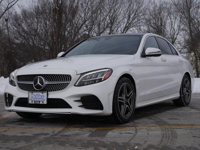 used 2021 Mercedes-Benz C-Class car, priced at $26,000