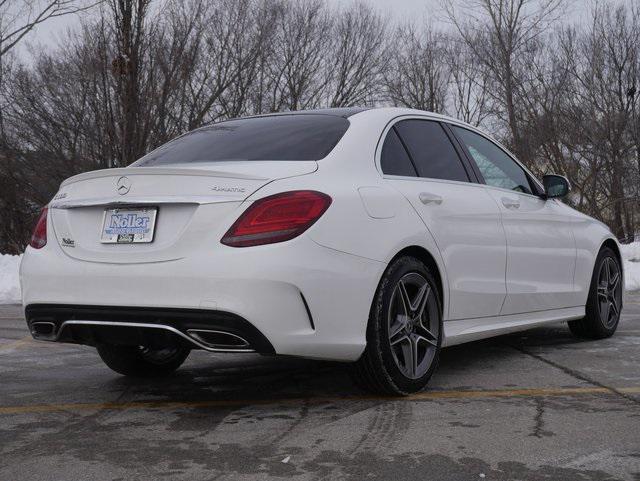 used 2021 Mercedes-Benz C-Class car, priced at $26,000