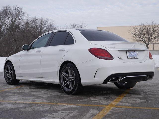 used 2021 Mercedes-Benz C-Class car, priced at $26,000