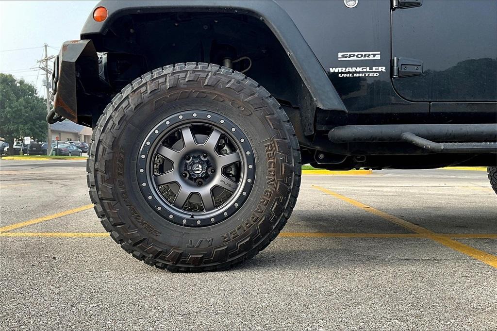 used 2016 Jeep Wrangler Unlimited car, priced at $19,255