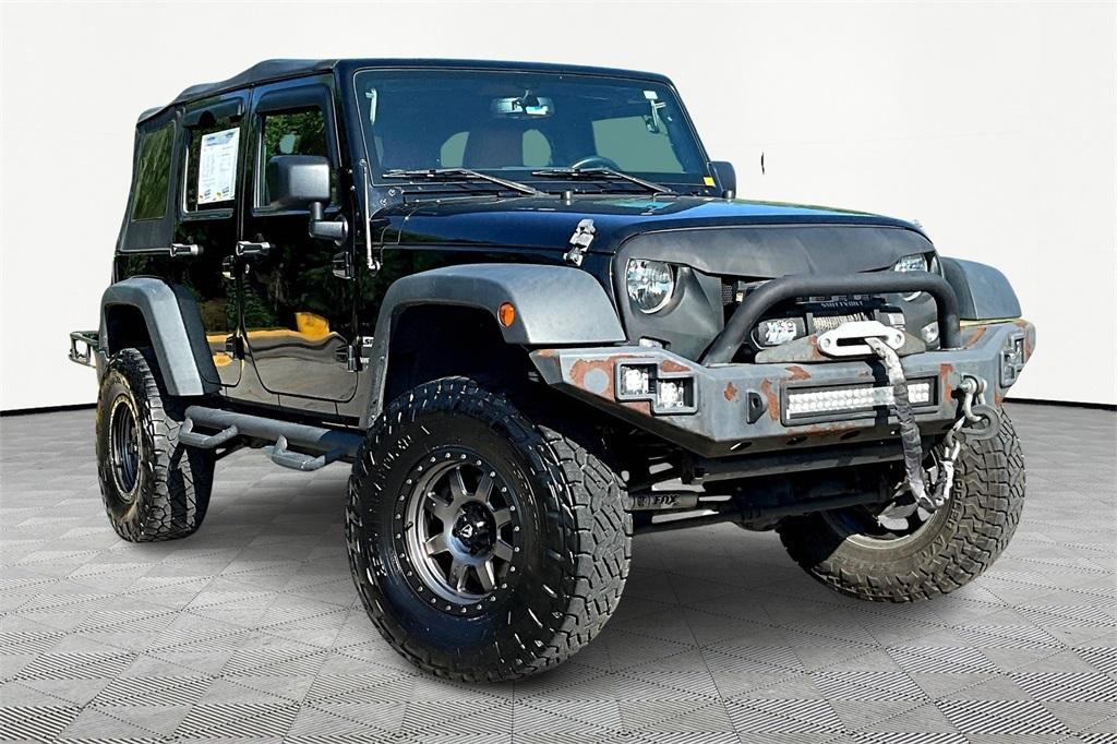 used 2016 Jeep Wrangler Unlimited car, priced at $17,966