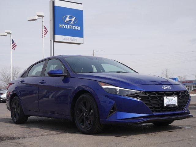 used 2021 Hyundai Elantra car, priced at $18,100