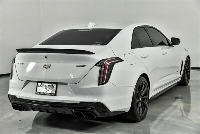 used 2022 Cadillac CT4-V car, priced at $54,995