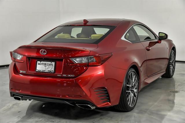 used 2017 Lexus RC 300 car, priced at $27,995