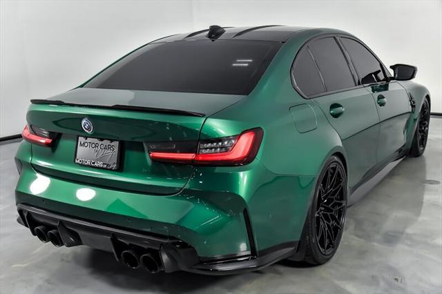 used 2022 BMW M3 car, priced at $69,995