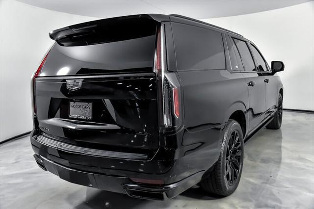 used 2023 Cadillac Escalade ESV car, priced at $72,995