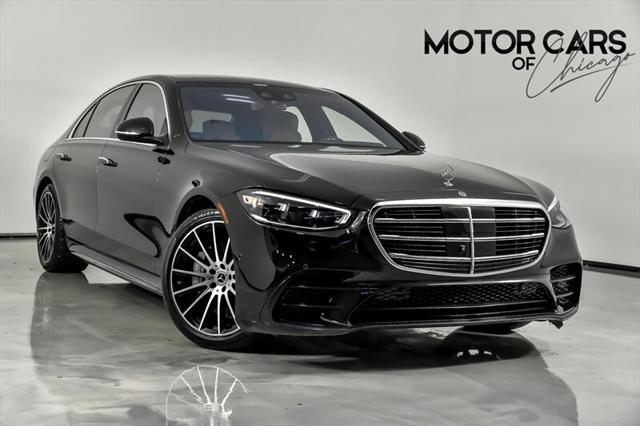 used 2021 Mercedes-Benz S-Class car, priced at $69,995