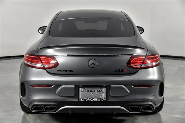 used 2018 Mercedes-Benz AMG C 63 car, priced at $43,995