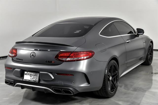 used 2018 Mercedes-Benz AMG C 63 car, priced at $43,995