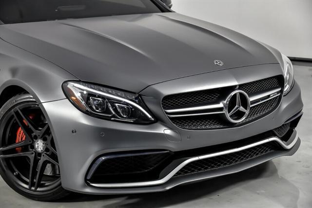 used 2018 Mercedes-Benz AMG C 63 car, priced at $43,995