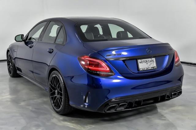 used 2021 Mercedes-Benz AMG C 63 car, priced at $69,995