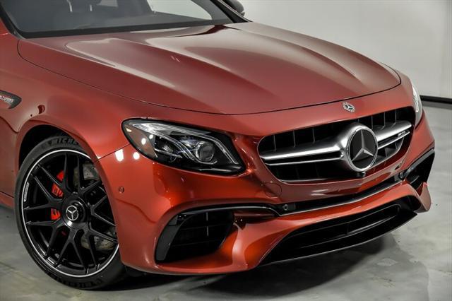 used 2020 Mercedes-Benz AMG E 63 car, priced at $77,995