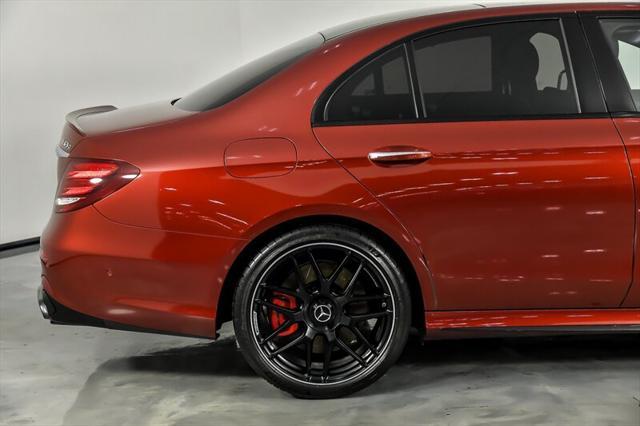 used 2020 Mercedes-Benz AMG E 63 car, priced at $77,995