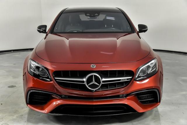 used 2020 Mercedes-Benz AMG E 63 car, priced at $77,995