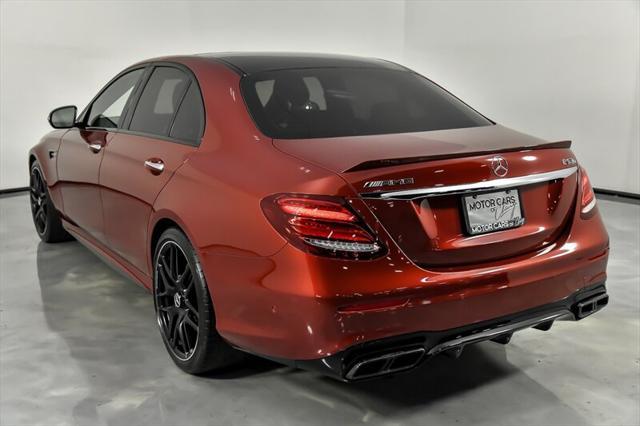 used 2020 Mercedes-Benz AMG E 63 car, priced at $77,995