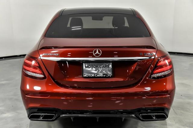 used 2020 Mercedes-Benz AMG E 63 car, priced at $77,995