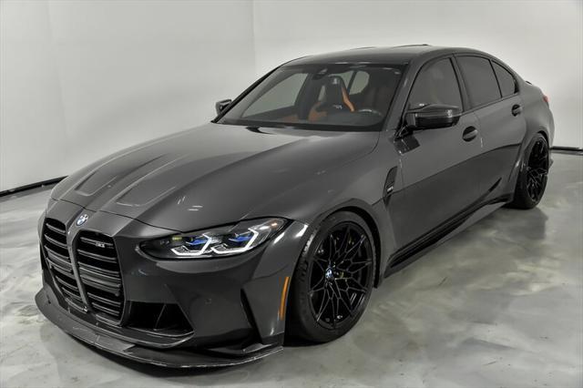 used 2021 BMW M3 car, priced at $73,995