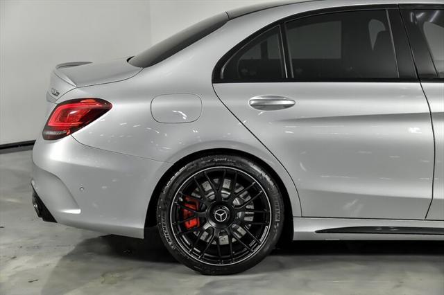 used 2020 Mercedes-Benz AMG C 63 car, priced at $60,995