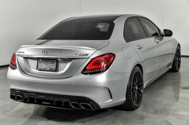 used 2020 Mercedes-Benz AMG C 63 car, priced at $60,995