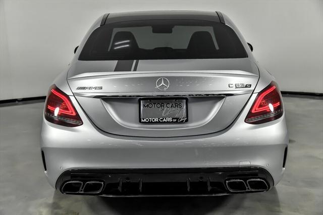 used 2020 Mercedes-Benz AMG C 63 car, priced at $60,995