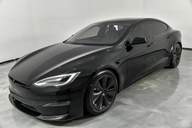 used 2021 Tesla Model S car, priced at $54,995