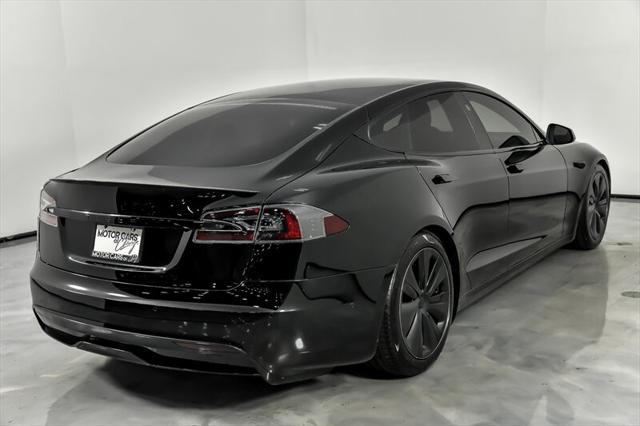 used 2021 Tesla Model S car, priced at $54,995