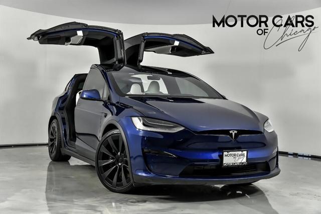 used 2022 Tesla Model X car, priced at $57,995