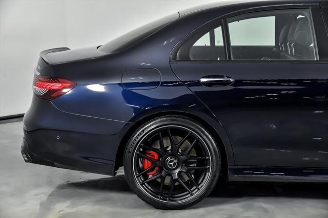 used 2021 Mercedes-Benz AMG E 63 car, priced at $94,995