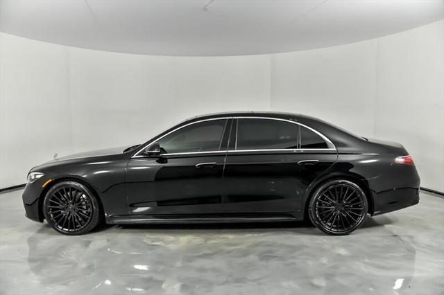 used 2022 Mercedes-Benz S-Class car, priced at $79,995