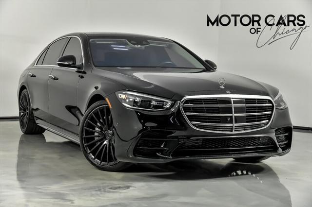 used 2022 Mercedes-Benz S-Class car, priced at $79,995