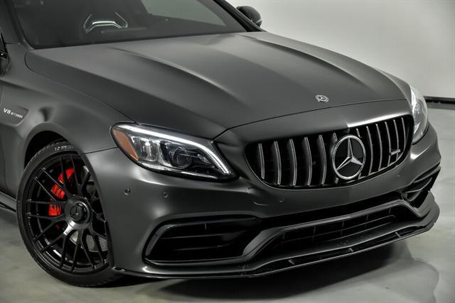 used 2019 Mercedes-Benz AMG C 63 car, priced at $60,995